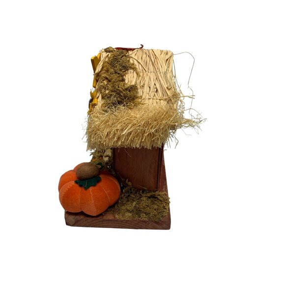 Home Sweet Home Bird Nest Pumpkin Fall 8.5xx8x5 Sunflower Decor Decoration - Picture 4 of 5